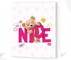 CARPETA REXON 3X40 HOLOGLITTER COMFY BEAR