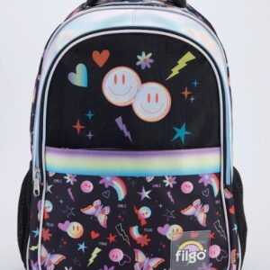 MOCHILA FILGO STARPAK FUN EMOJI 18" ESPALDA C/LLAVERO (MO25-ST-054)