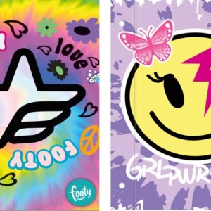 CARPETA INKDROP ESCOLAR N°3 C/CORDON FOOTY GIRL I