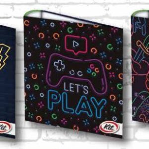 CARPETA KIT 3X40 NEON (57065)