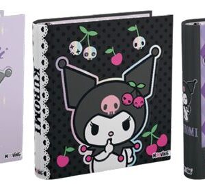 CARPETA MOOVING ESCOLAR 3X40 KUROMI (1001255)