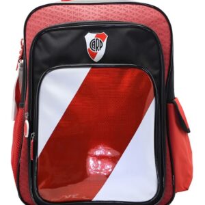 MOCHILA CRESKO "RIVER PLATE" 18" ESPALDA (RI390)