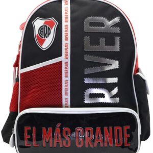 MOCHILA CRESKO "RIVER PLATE" 18" ESPALDA (RI391)
