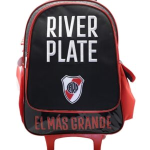 MOCHILA CRESKO "RIVER PLATE" 18" C/CARRO (RI493)