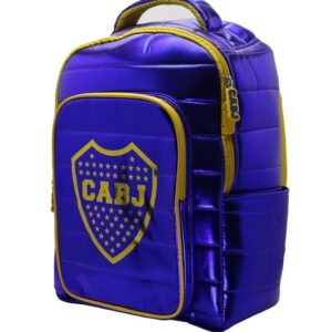MOCHILA CRESKO "BOCA JUNIORS" 16" ESPALDA (BO197)