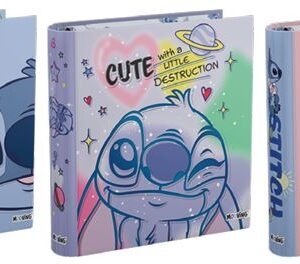 CARPETA MOOVING ESCOLAR 3X40 STITCH (1001244)