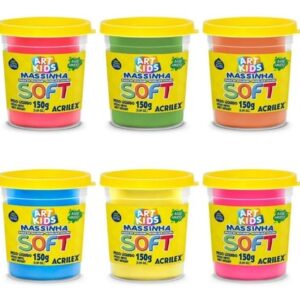 MASA DE MOLDEAR ACRILEX SOFT 150G V/COLORES
