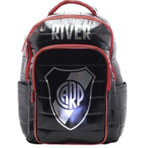 MOCHILA CRESKO "RIVER PLATE" 16" ESPALDA (RI374)