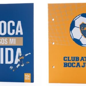 CARPETA PPR C/CORDON N3° BOCA JUNIORS (L5CN3BOC)