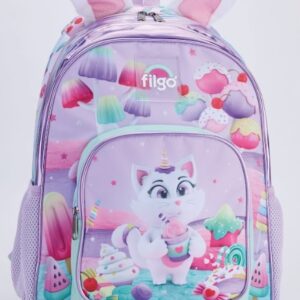 MOCHILA FILGO STARPAK AIR GATITO 18" ESPALDA C/OREJITAS (MO25-AIR-308)