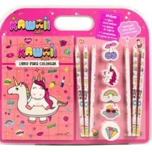 KIT BETINA PARA COLOREAR KAWAII CUTE X12 PIEZAS (2334)