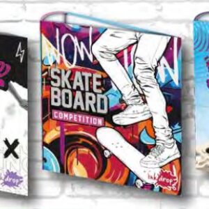 CARPETA INKDROP 3X40 SKATE (300344)
