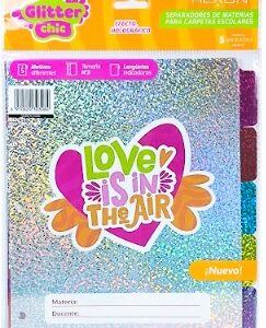 SEPARADORES REXON ESCOLAR GLITTER CHIC