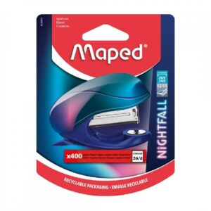 ABROCHADORA MAPED NIGHTFALL MINI 26/6 + BROCHES (404041)