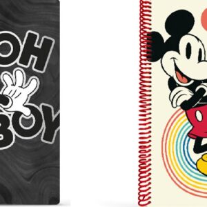 CUADERNO MOOVING 22X29 X80H = MICKEY MOUSE T/F  (1208121)