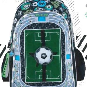 MOCHILA FOOTY JOYSTICK C/LUZ LED C/CARRO 18" (F5381)