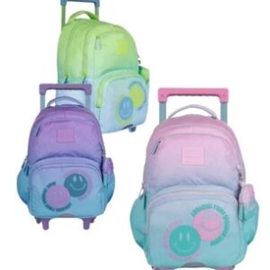 MOCHILA FOOTY BIG KIDS BE FOOTY C/CARRO 18" (F6051)