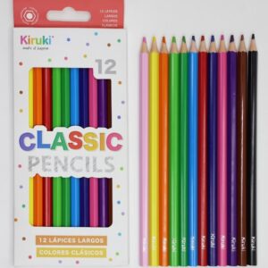 LAPICES DE COLOR KIRUKI CLASSIC X12U (600003)