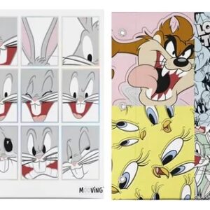 CARPETA MOOVING N°3 C/CORDON LOONEY TUNES (1003231)