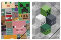 CARPETA MOOVING OFICIO 3 SOLAPAS MINECRAFT (1005248)