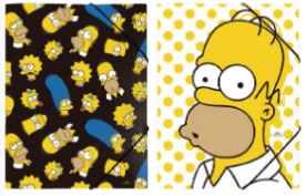 CARPETA MOOVING OFICIO 3 SOLAPAS SIMPSONS (1005196)