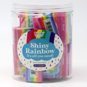 GOMA DE BORRAR KIRUKI RAINBOW X36U (170003)