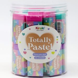 GOMA DE BORRAR KIRUKI C/FORMA PASTEL X36U (170004)