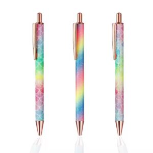 BOLIGRAFO RETRACTIL GLITTER SIRENA IMPORTADO X24U C/U