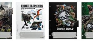 SEPARADORES MOOVING ESCOLAR JURASSIC WORLD (1101232)