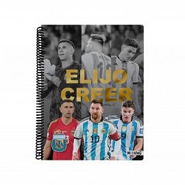 CUADERNO MOOVING UNIVERSITARIO 29.7 T.FLEX X80 HJS. RAYADO AFA (1208229)