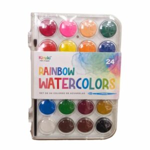ACUARELA KIRUKI RAINBOW COLORES CLASICOS X24U (900003)