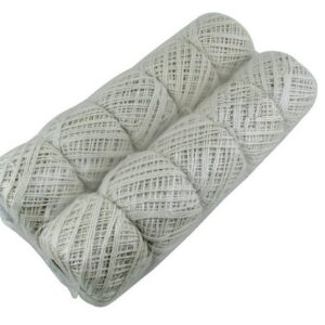 HILO ECOTEX ALGODÓN CRUDO 20 MTS N°3 OVILLOS X 10U. (951)