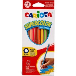 LAPICES CARIOCA SUPERCOLOR X12U (43391)