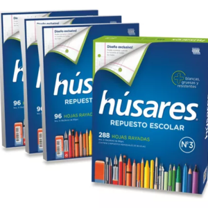REPUESTO ESCOLAR HUSARES 480H RAYADO (6231)
