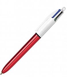 BOLIGRAFO BIC 4 COLORES CLASICOS 0.8MM CUERPO V/COLORES (929820)