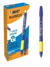 BOLIGRAFO BIC BORRABLE ILLUSION X12U C/U (935967)