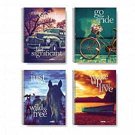 CUADERNO ARTE 29.7 MOTIVATION X 100H =(334241)