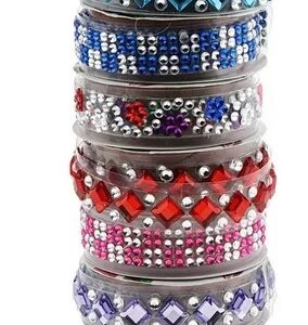 WASHI TAPE MULTIPAPER TRANSPARENTE C/STRASS X12U C/U (24-355)