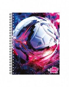 CUADERNO INKDROP PELOTAS A4 22X29 T/DURA 100H (57191)