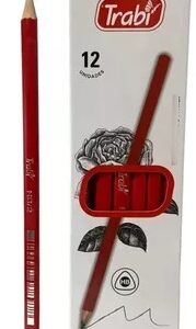 LAPIZ GRAFITO TRABI RESINA HB S/GOMA X12 (TR7895)