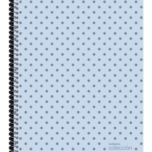 CUADERNO LEDESMA 21X27 COLECCION X84H C/ESPIRAL RAYADO (102677)