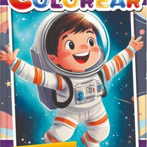 LIBRO INKDROP SPACE KIDS PARA COLOREAR + MOVILES PARA TU CUARTO (566255)