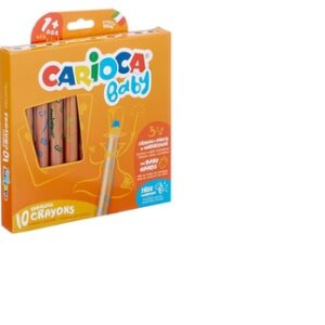 LAPIZ COLOR CARIOCA BABY X 10U. C/SACAPUNTAS (42818)