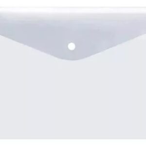 SOBRE C/BOTON HORIZONTAL OFICIO TRANSPARENTE LAMA (CH322FC)