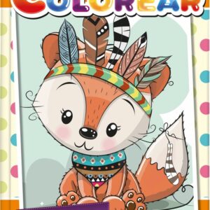 LIBRO INKDROP ANIMALITOS PARA COLOREAR + MOVILES PARA TU CUARTO (566252) 7798280738586