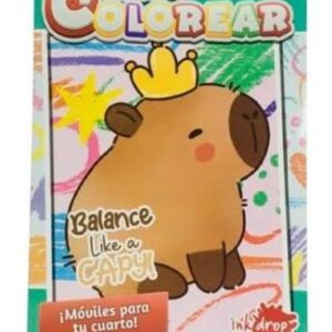 LIBRO DE ACTIVIDADES + MOVILES PARA TU CUARTO CAPY INKDROP (566240)