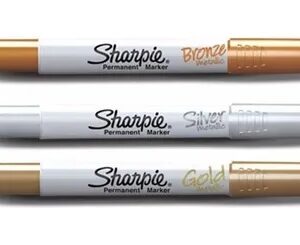 MARCADOR SHARPIE FINO METALIZADO PERMANENTE X12 C/U V/COLORES (1812784)