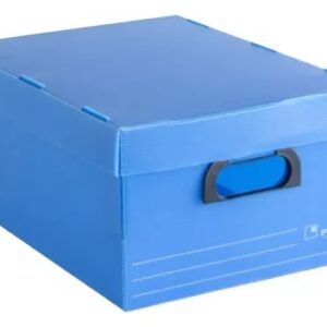 CAJA DE ARCHIVO AZUL CON ASAS (00504AZ)
