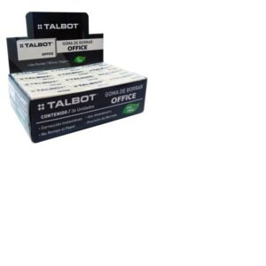 GOMA TALBOT OFFICE BLANCA CAJA X36U. (2515)