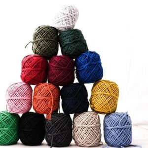 HILO ECOTEX ALGODÓN MULTICOLOR 40 MTS N°5 OVILLOS X 10U. (706)